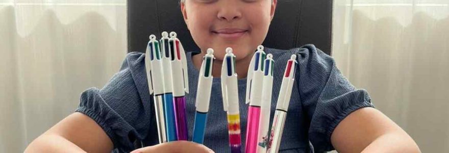 stylos à 4 couleurs